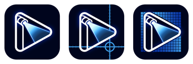 ToskLight Control, Architect, and Pixel application icons