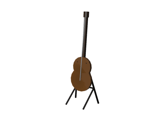 Model: guitar-in-stand
