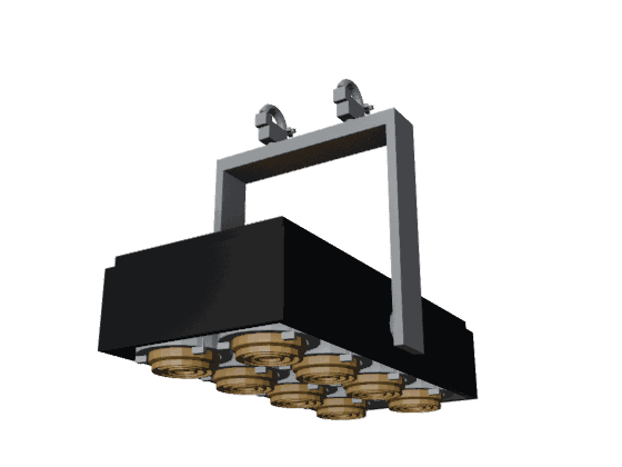 With clamp: blinder-8-cell