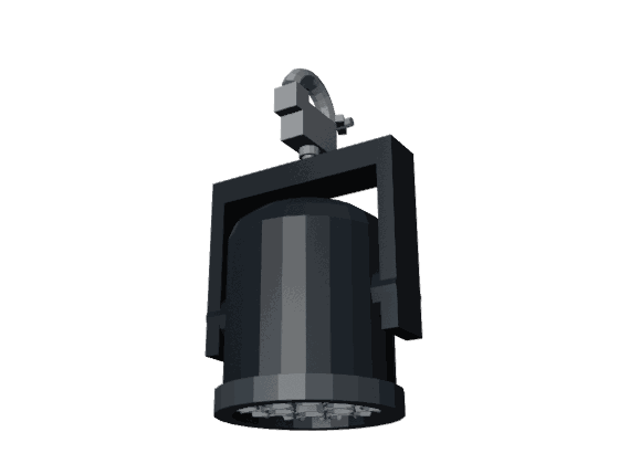 With clamp: led-par-x-in-1