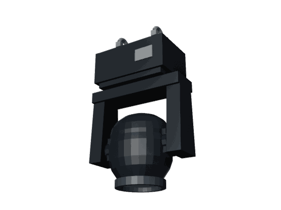With clamp: moving-head-wash