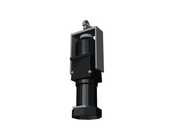 With clamp: profile-spot