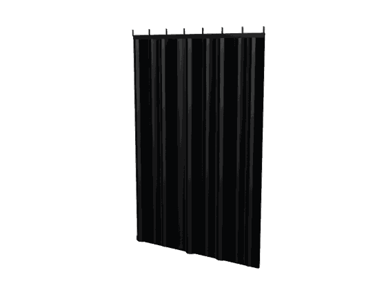 Model: curtain-2000x3000-black
