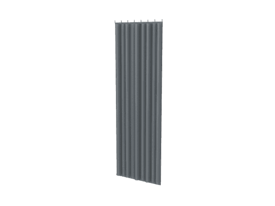 Model: curtain-2000x6000-grey