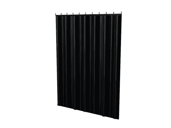 Model: curtain-3000x4000-black