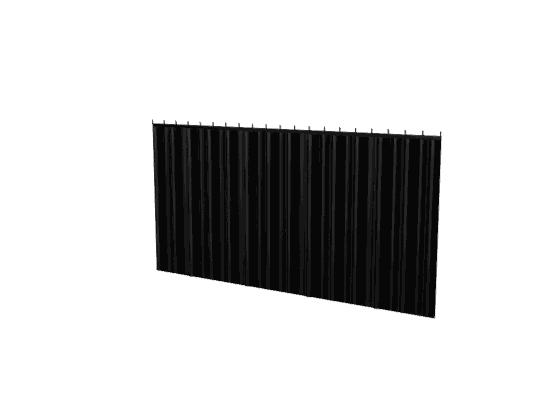 Model: curtain-6000x3000-black