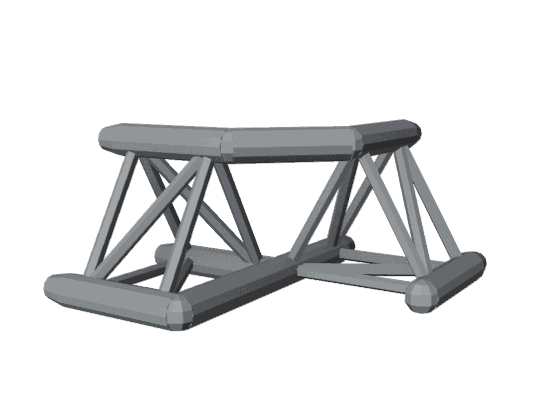 Model: truss-3-point-corner-2-way