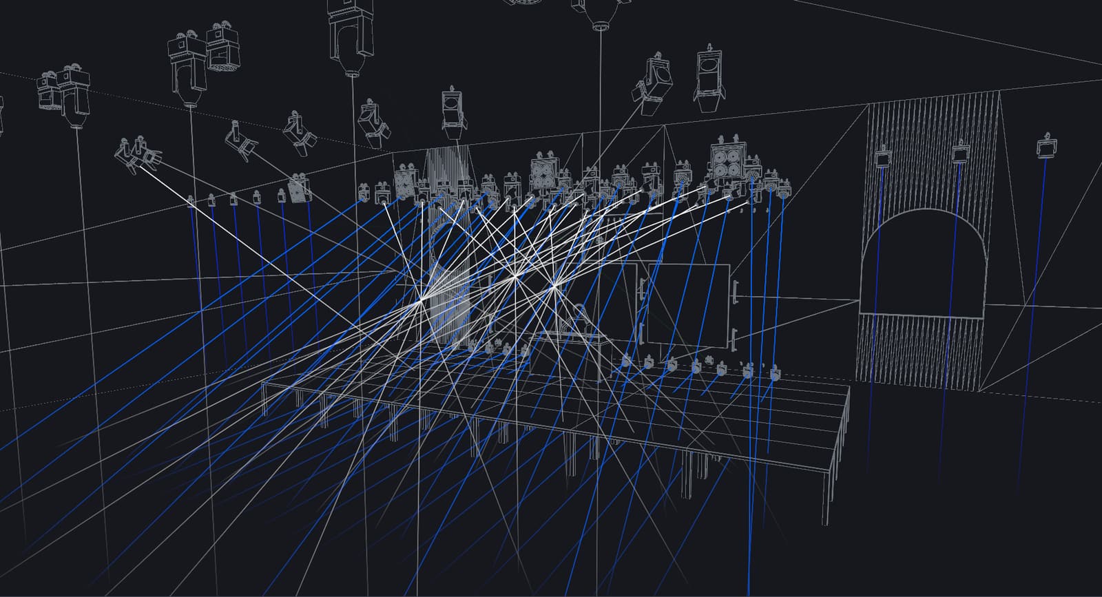 Wireframe · live checks