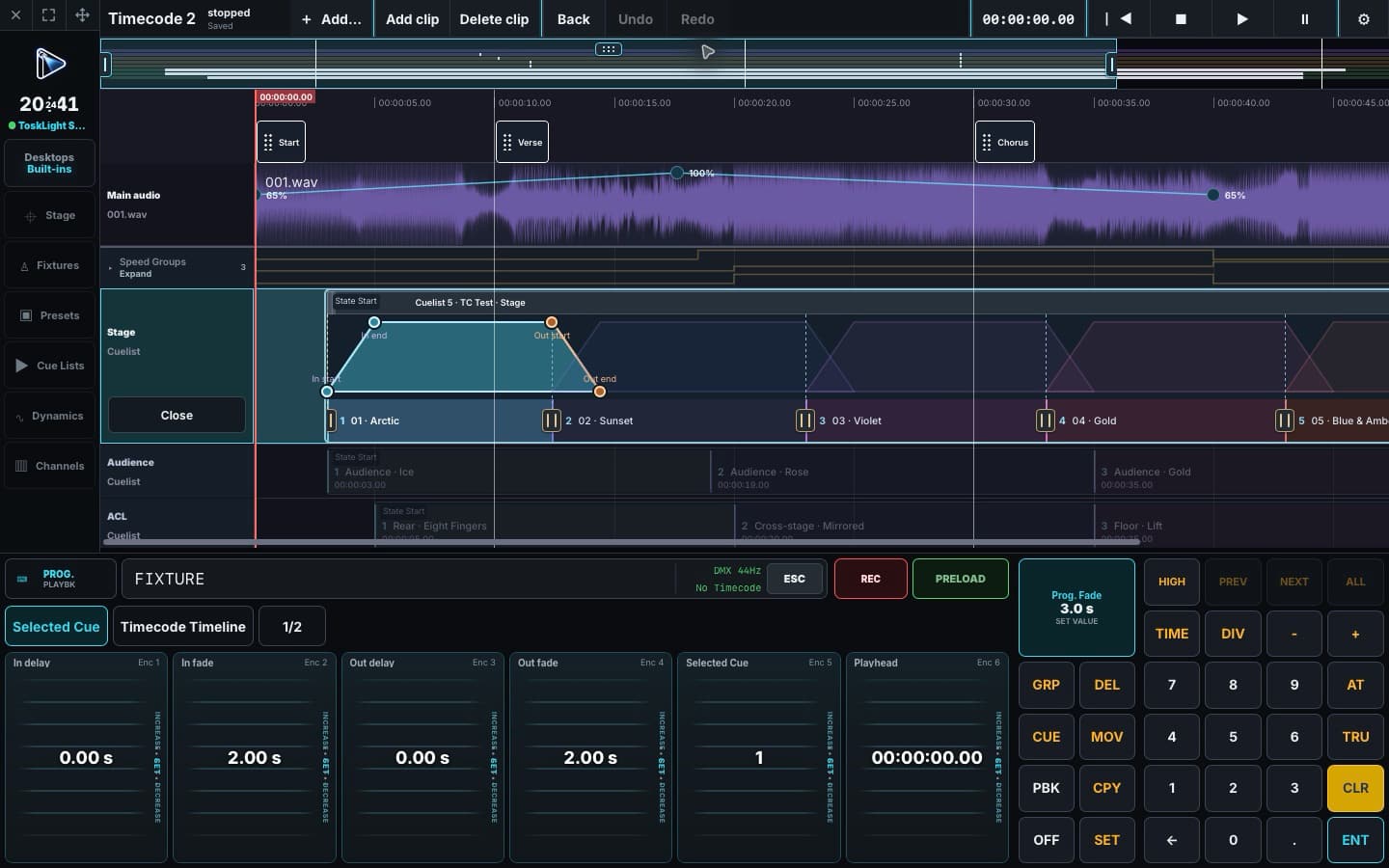 Timecode · In development